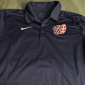 Nike Navy Polo Shirt Nationals